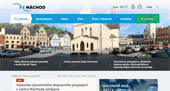 Desktop Screenshot of nachod.eu